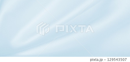 Smooth elegant blue silk or satin luxury cloth texture as abstract background. Luxurious background design Smooth elegant blue silk or satin luxury cloth texture as abstract background. Luxurious background design 129543507