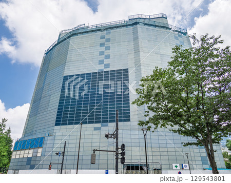 常盤橋街区の再開発により解体工事が行われているTOKIWAブリッジ（2025年8月撮影） 129543801