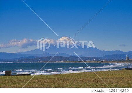 【藤沢市】鵠沼海岸の風景 129544249