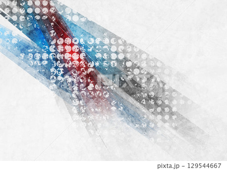 Red, blue and grey geometric stripes abstract minimal grunge background Red, blue and grey geometric stripes abstract minimal grunge background 129544667