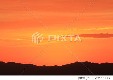朝焼け 朝焼け 129544755