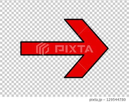Sharp rightward red arrow Sharp rightward red arrow 129544780