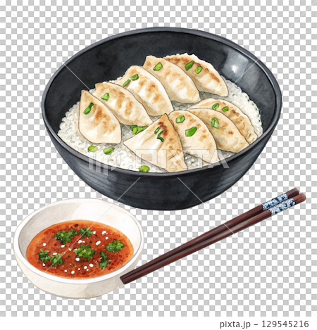 Watercolor illustration of Food Clipart PNG White Background 129545216