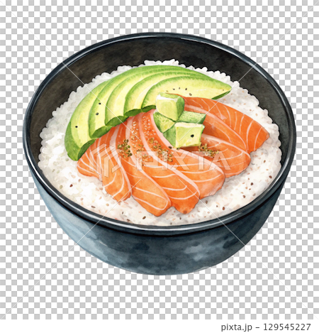 Watercolor illustration of Food Clipart PNG White Background 129545227
