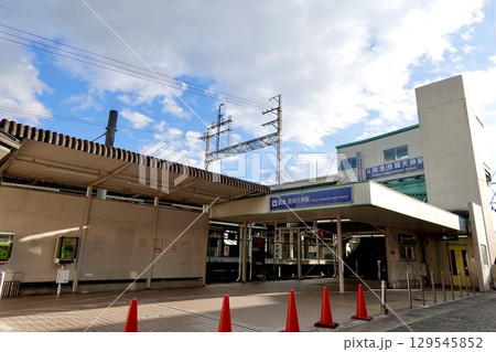 阪急京都線 長岡天神駅 西口の改札の風景　京都府長岡京市 129545852