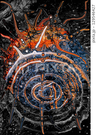 Abstract background made using graphic editor "Protuberans" Abstract background made using graphic editor "Protuberans" 129546427