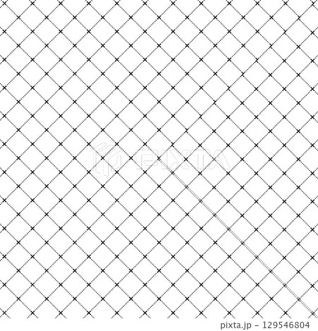 Grid background pattern with lines and dots....のイラスト素材 [129546804] - PIXTA