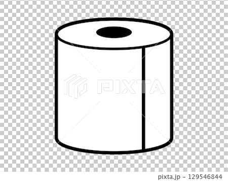 衛生紙圖示單色 129546844