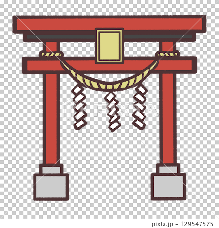 鳥居的插圖 129547575
