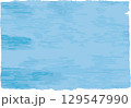 ベクター素材の和風な水色の草木染め 129547990