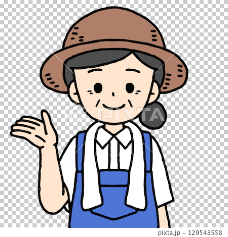 一位農婦帶我們參觀 129548558