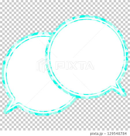 Stained glass style speech bubble, triangular pattern, overlapping conversation Stained glass style speech bubble, triangular pattern, overlapping conversation 129548784