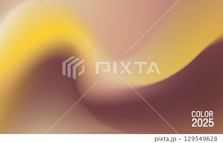 Abstract gradient background with warm yellow and plum tones, modern fluid texture design concept, perfect for 2025 color trends, digital branding, and creative design projects. vector design. Abstract gradient background with warm yellow and plum tones, modern fluid texture design concept, perfect for 2025 color trends, digital branding, and creative design projects. vector design. 129549628