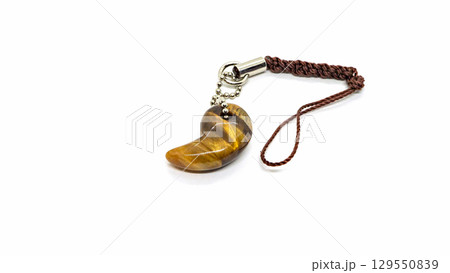 タイガーアイ 勾玉 ストラップ 129550839