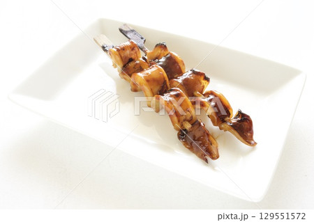 イカの照り焼き串 129551572