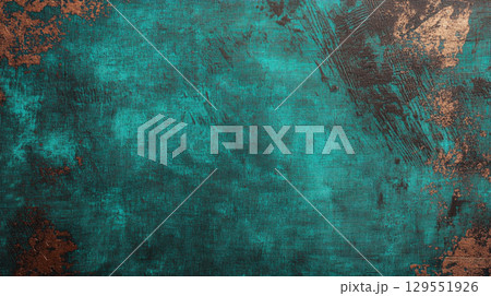 青銅のテクスチャ背景 - アンティークで芸術的な質感 129551926