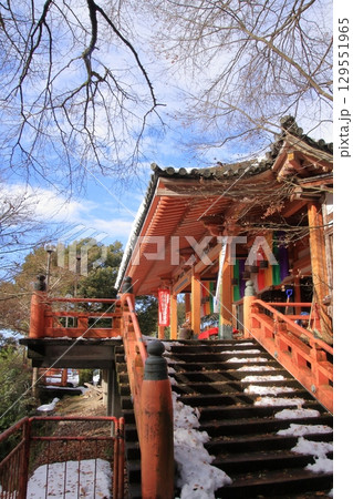 滋賀県琵琶湖 湖北の名所海津大崎と大崎寺 阿彌陀堂 滋賀県琵琶湖 湖北の名所海津大崎と大崎寺 阿彌陀堂 129551965