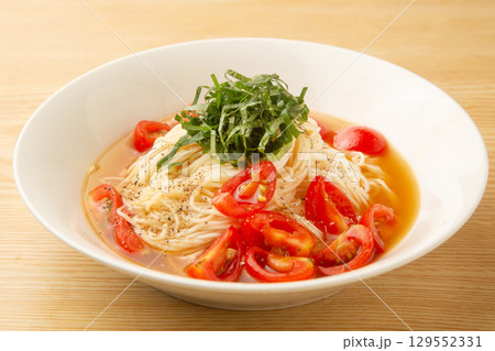 トマトの冷製そうめん 129552331