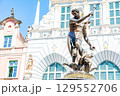 Fountain of Neptune in Gdansk (Poland) 129552706
