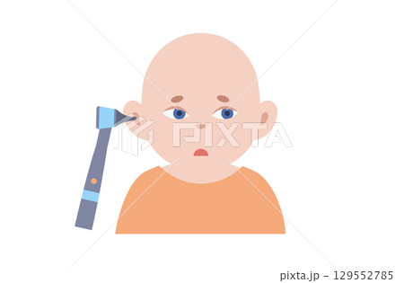 Human ear exam 129552785