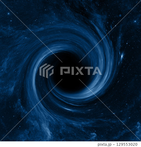 Black hole in space. 129553020