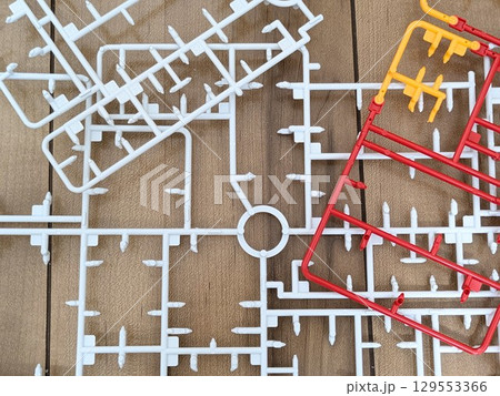 プラモデルのランナー 129553366