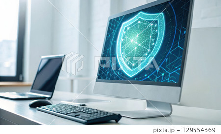 Enhance your cybersecurity service with advanced technology and protection for digital assets in modern workspace Enhance your cybersecurity service with advanced technology and protection for digital assets in modern workspace 129554369
