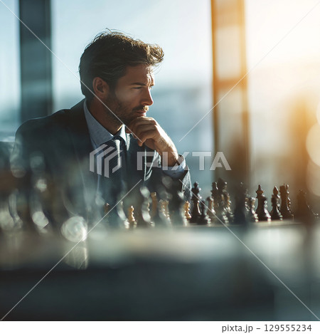 成功への思考：チェスのゲーム 129555234