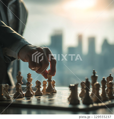 知的な戦略ゲームの始まり 129555237