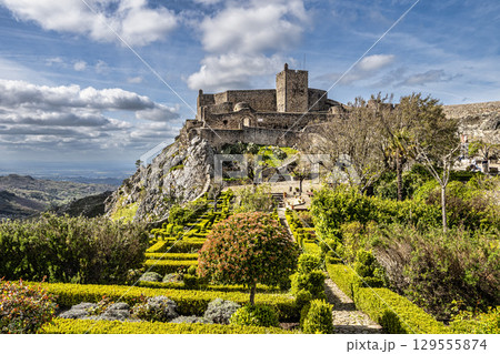 The Fort and Castelo of Marvao on the Hill of Castelo de Marvao in Alentejo, Portugal The Fort and Castelo of Marvao on the Hill of Castelo de Marvao in Alentejo, Portugal 129555874