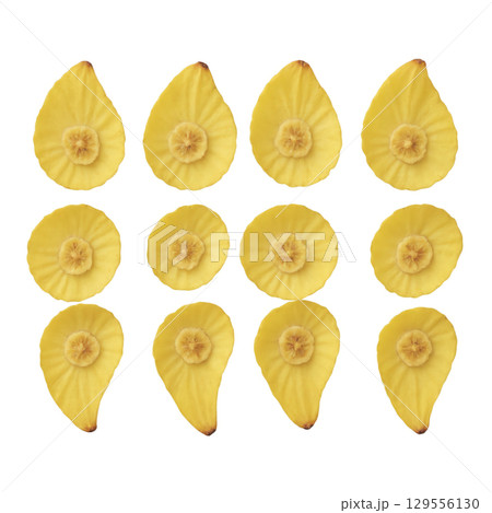 Plantain Chips - Crispy, thinly sliced fried plantains, often served with a sprinkle of sea salt or chili powder, offering 129556130