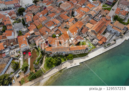 Historic Porec and Saint Euphrasian basilica in Croatia. Historic Porec and Saint Euphrasian basilica in Croatia. 129557253