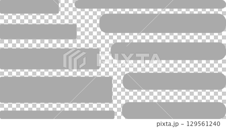 一組簡單的灰色水平矩形。它們非常適合用作襯線字體的背景。此外，還有各種圓角矩形。 129561240