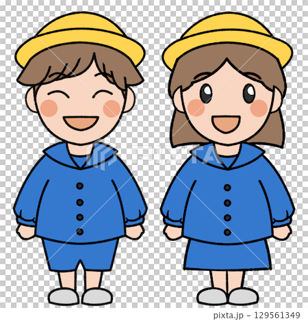 幼兒園與製服 129561349