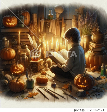 ハロウィンパーティー 129562421
