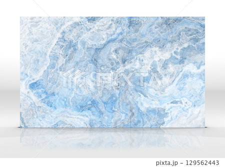 Blue Onyx marble tile texture 129562443