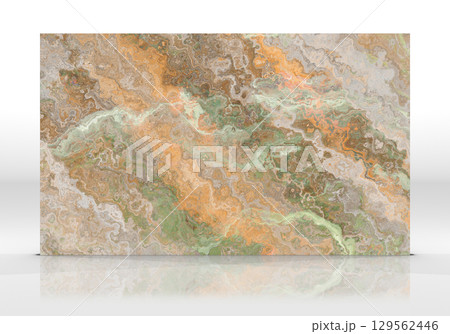 Multicolor Onyx marble tile texture Multicolor Onyx marble tile texture 129562446