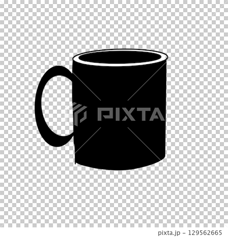 一個簡單的杯子的插圖 一個簡單的杯子的插圖 129562665