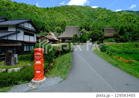 盛夏の美山の里 129563485