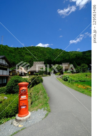 盛夏の美山の里 129563486