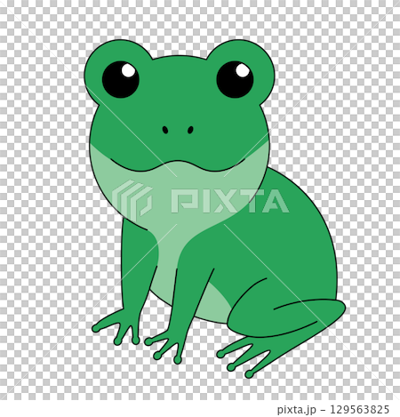 一隻青蛙 一隻青蛙 129563825