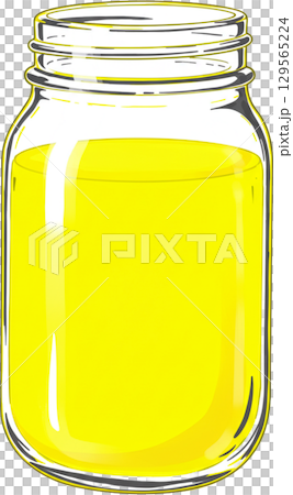 a jar of honey 129565224
