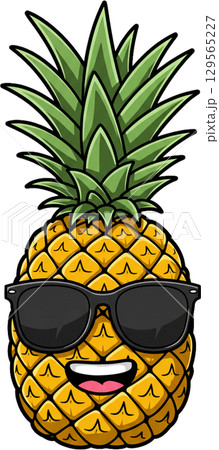 pineapple in pineapple 129565227