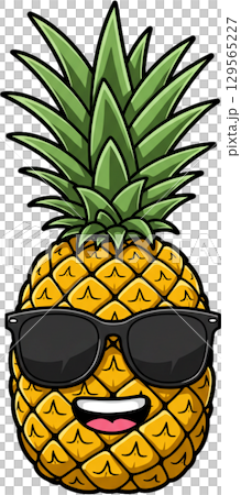 pineapple in pineapple 129565227