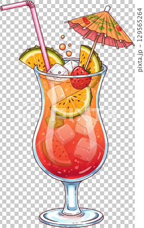 set of cocktails 129565264