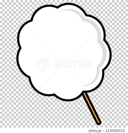 わたがしのイラスト 129568010
