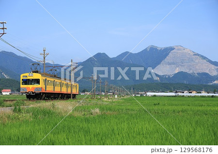 【三岐鉄道】101系と藤原岳（三岐線：丹生川〜三里） 129568176