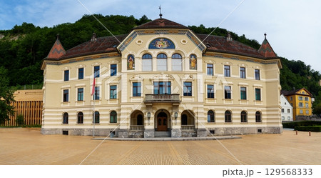 Landtag of Liechtenstein A Majestic Landmark in Vaduz, Furstentum Liechtenstein s Capital Landtag of Liechtenstein A Majestic Landmark in Vaduz, Furstentum Liechtenstein s Capital 129568333