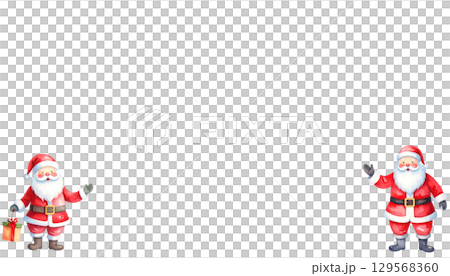 cute santa claus illustration material 129568360