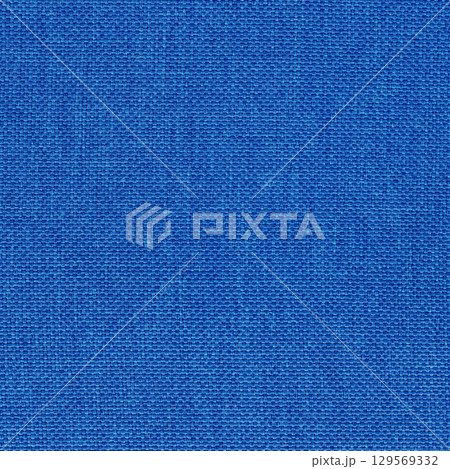 Dark blue fabric cloth texture background, seamless pattern of natural textile. 129569332